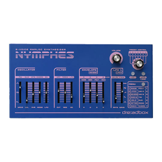 Dreadbox - 'Nymphes' 6-Voice Analogue Polyphonic Synthesizer : image 4