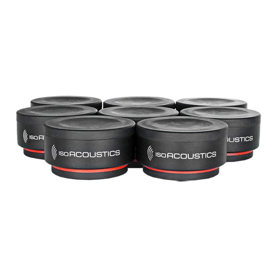 IsoAcoustics - 'ISO-PUCK mini' Isolating Speaker Feet (Set of 8)