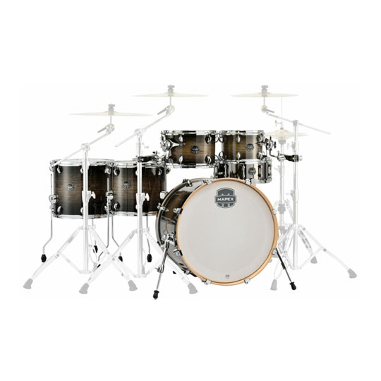 Mapex - Armory 6-Piece Studioease Fast Shell Pack (Black Dawn)