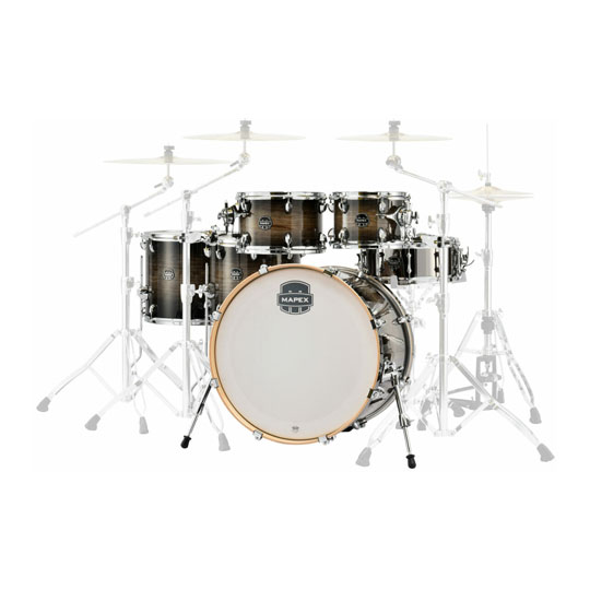 Mapex - Armory 6-Piece Studioease Fast Shell Pack (Black Dawn)