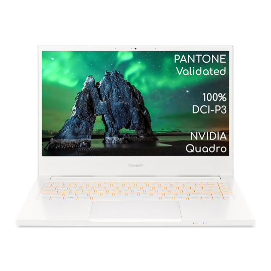 Acer ConceptD 3 14" FHD i7 Quadro T1000 Laptop Creatives Workstation Class : image 1