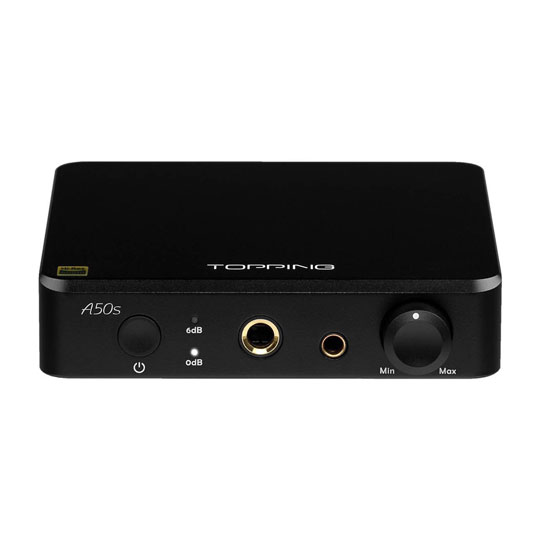 Topping - A50S Desktop Headphone Amp - Black