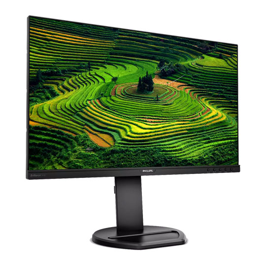 Philips 24" Full HD 75Hz IPS Monitor Height/Tilt/Swivel/Rotate Adjustable with Speakers & USB3