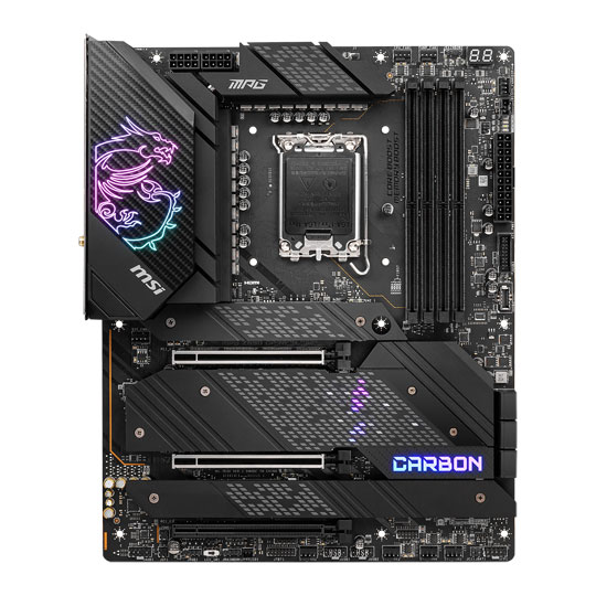 MSI MPG Intel Z690 CARBON WIFI DDR5 ATX Motherboard : image 2