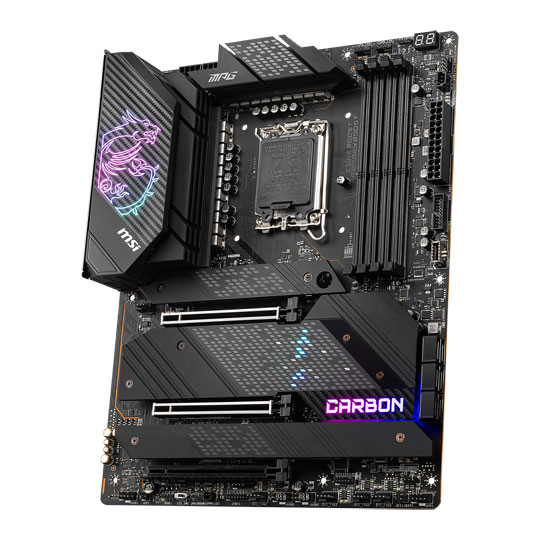 MSI MPG Intel Z690 CARBON WIFI DDR5 ATX Motherboard : image 3