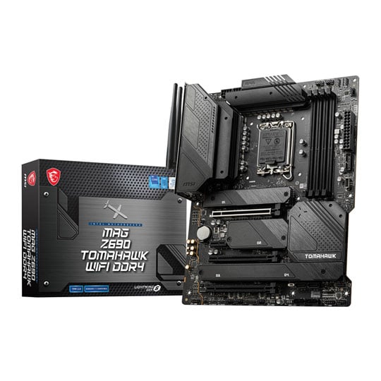 その他 MSI MAG Z690 TOMAHAWK WIFI + i5-13600k MSI MAG Z690 TOMAHAWK WIFI DDR4 ATX Motherboard LN120173 | SCAN UK