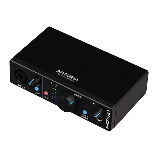 Arturia - 'MiniFuse 1' Portable Solo Interface (Black)