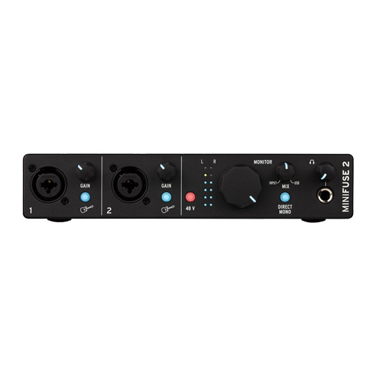 Arturia - MiniFuse 2 Flexible Dual Audio Interface (Black)