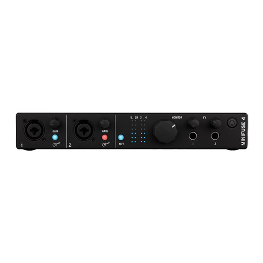 Arturia - MiniFuse 4 Flexible Dual Audio Interface (Black)