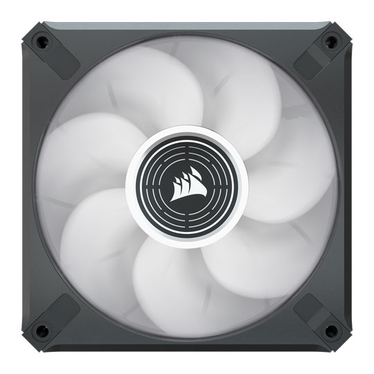 Corsair ML120 LED ELITE 120mm White LED Fan Single Pack Black