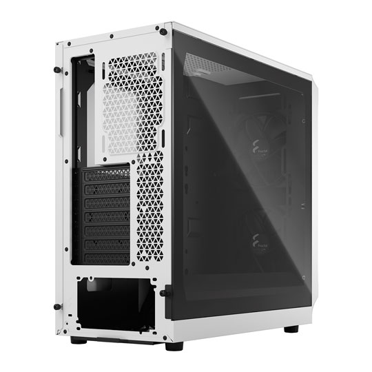 Fractal Design Focus 2 白 pcケース ファン4 Amazon.com: Fractal Design Focus 2 RGB White TG Clear Tint