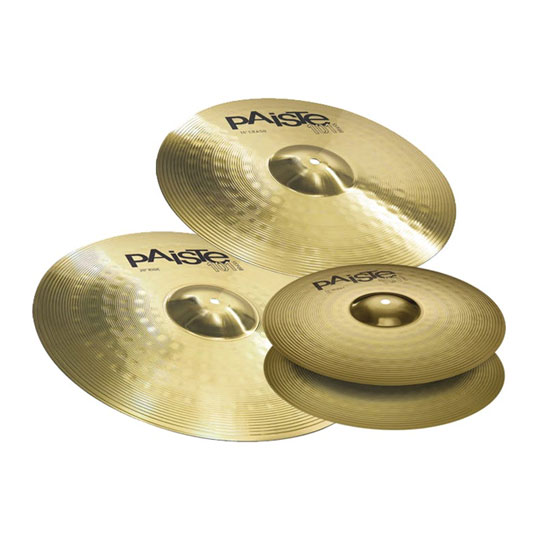 Paiste 101 Brass Universal Cymbal Set