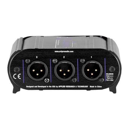 ART - 'XPatch' Three Channel XLR Balanced Patch Bay : image 3