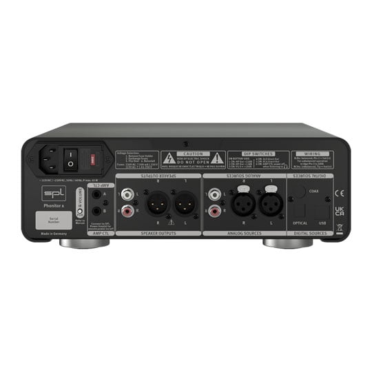SPL Phonitor x Headphone Amplifier With Preamp (Silver)
