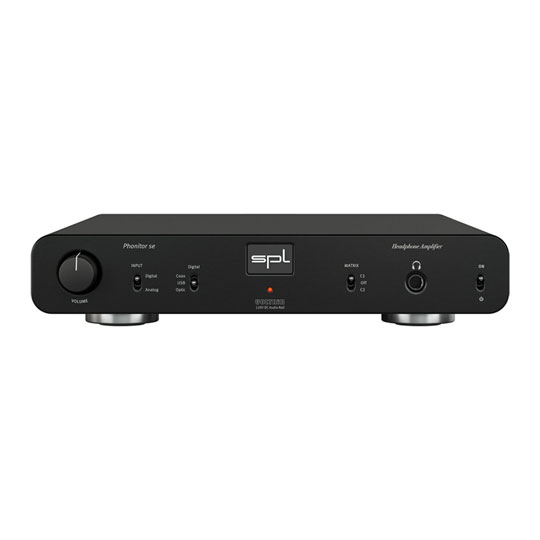 SPL Phonitor se DAC768xs Headphone Amplifier, Black