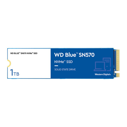 WD Blue SN570 1TB M.2 PCIe NVMe SSD/Solid State Drive LN120491