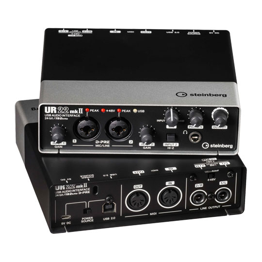 Steinberg - UR22mkII + Cubase 14 Elements & Groove Agent Software
