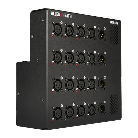 Allen & Heath - 'DT164-W' 16 XLR Input / 4 XLR Output Wall Mount DX Expander
