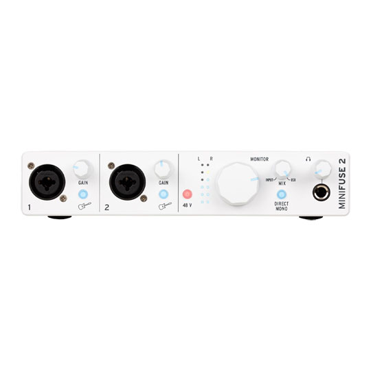 Arturia - MiniFuse 2 Flexible Dual Audio Interface (White)