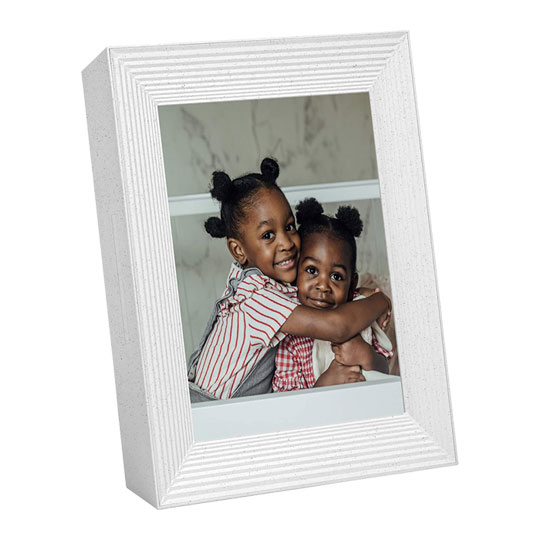 Aura Mason 9" Digital Photo Frame (White Quartz) LN120664 UKA200WHTS