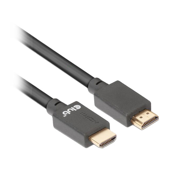 Club 3D HDMI 8K 60Hz Ultra High Speed Cable 4m Black LN120702 CAC 1374 SCAN UK