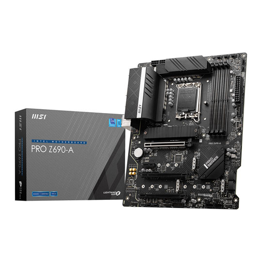 MSI PRO Z690-A DDR5 ATX Motherboard LN120753 | SCAN UK
