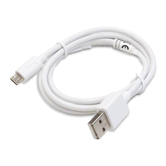 Ventev Essential USB A to Micro USB Charge & Sync Durable Cable 2.1A 1M White : image 2