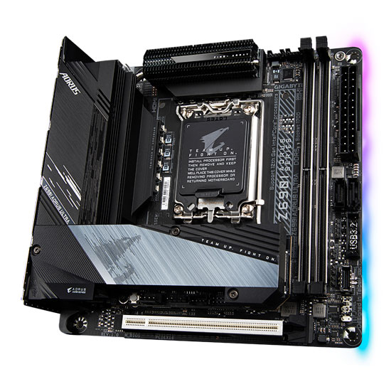 Gigabyte Intel Z690I AORUS ULTRA PCIe 5.0 Mini-ITX Motherboard 