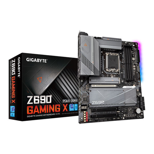 Gigabyte Intel Z690 GAMING X PCIe 5.0 ATX Motherboard : image 1