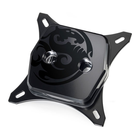 Bitspower Premium Summit M Mystic Black RGB Intel/AMD CPU Water Block : image 1