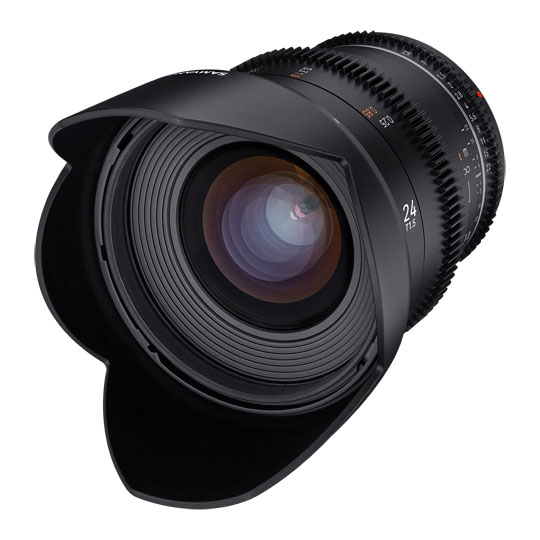 Samyang VDSLR 24mm T1.5 MK2 Wide Angle Cine Lens (EF Mount) : image 3