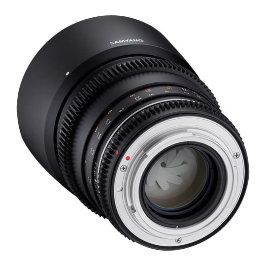 Samyang VDSLR 85mm T1.5 MK2 Prime Cine Lens (EF Mount) : image 4