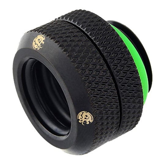 Bitspower G1/4" Extender Fitting in Matt Black