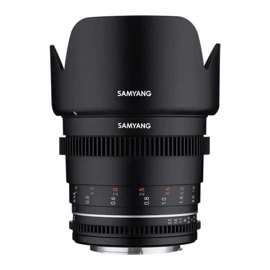 Samyang VDSLR 50mm T1.5 MK2 Prime Cine Lens (EF Mount)