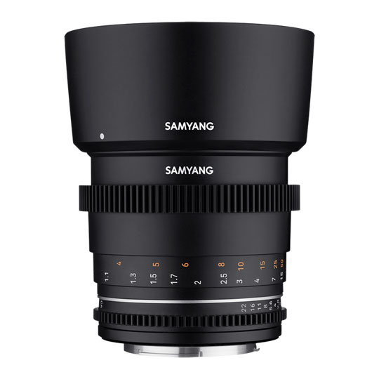 Samyang VDSLR 85mm T1.5 MK2 Prime Cine Lens (FE Mount)