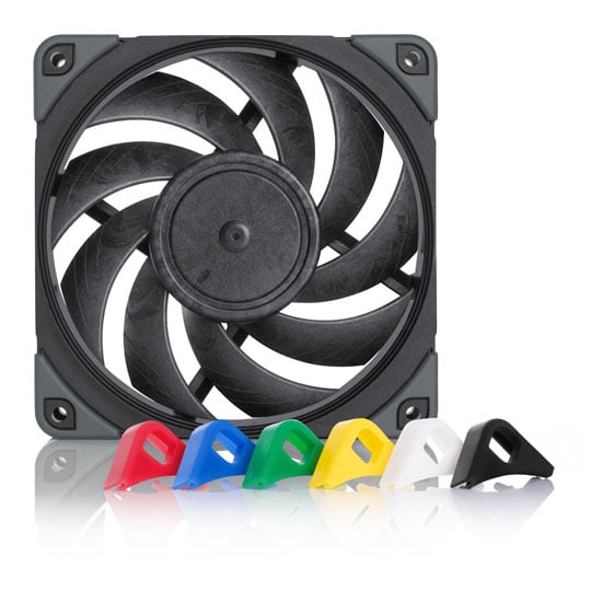 Noctua 120mm NF-A12x25 PWM Chromax Pressure Fan with Swappable Anti-Vibration Pads
