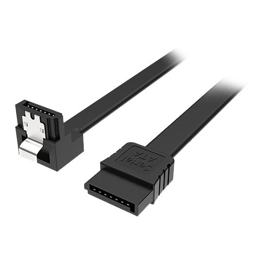 Akasa PROSLIM Super Slim SATA3 Right Angle Cable with Latch