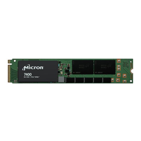 Micron 7400 PRO 3.84TB M.2 (22x110) NVMe Enterprise SSD : image 1