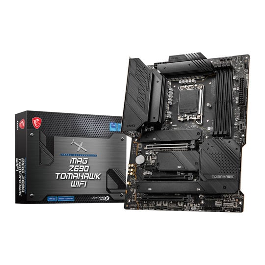 MSI MAG Z690 TOMAHAWK WIFI DDR5 ATX Motherboard LN121322 | SCAN UK