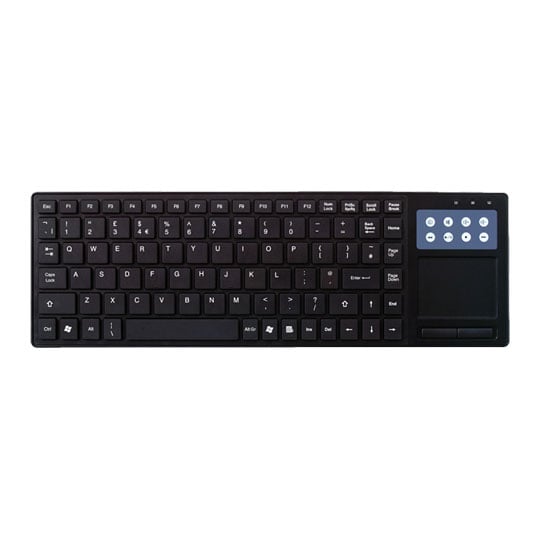 CiT Qwerty TPad USB Multimedia UK Keyboard with Touchpad