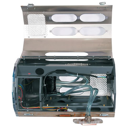 3XS Isotope With Watercooling System Chassis - micro-ATX w/o PSU : image 2