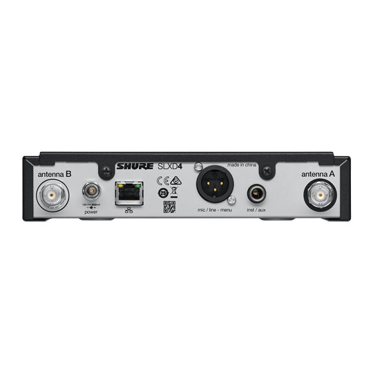 Shure SLX-D Wireless Receiver (Rack Mount) K59 Band : image 3