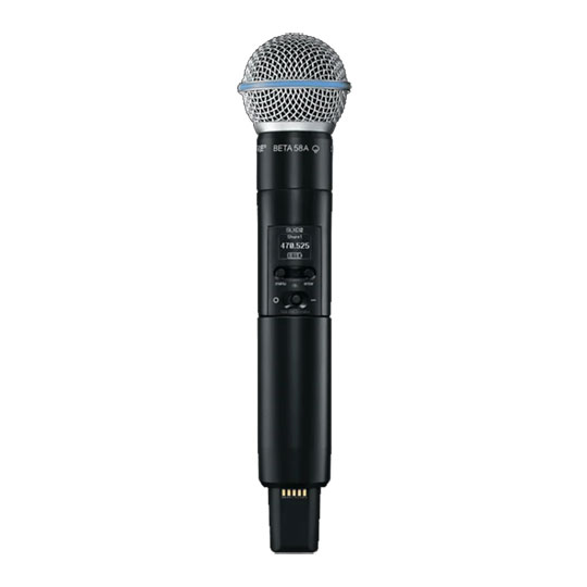 Shure - SLX-D Wireless Transmitter Beta58