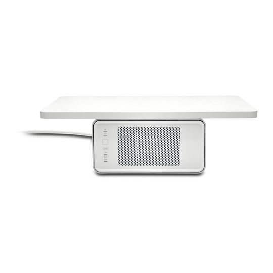 Kensington K55464EU WarmView Monitor Stand with Desktop Heater White (separates)