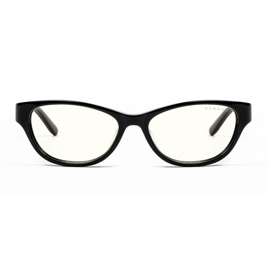 GUNNAR Optiks Jewel Anti Blue/UV Computer Glasses, Onyx, Clear Tint : image 2
