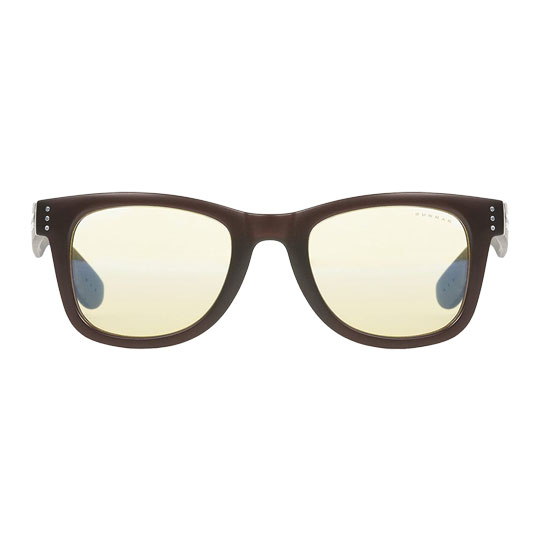 Gunnar Axial Anti Blue/UV Computer Glasses - Espresso Frame + Amber Lens Unisex