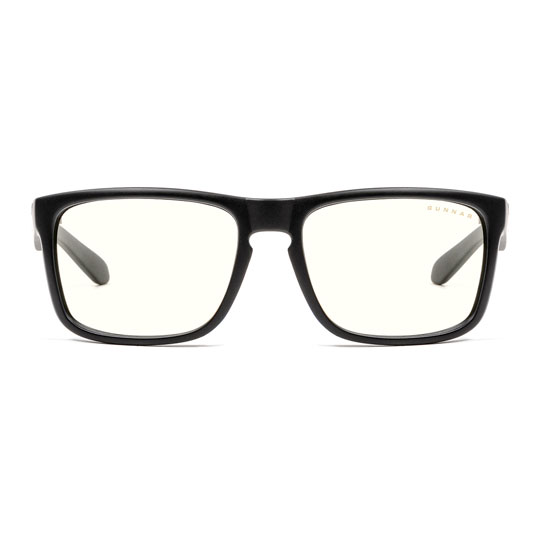 Gunnar Valve Gaming Anti Blue/UV Computer Glasses Onyx Frame + Clear Tint Lens Unisex