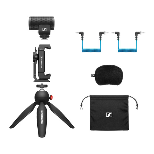 Sennheiser - MKE 200 Camera-mount Compact Microphone