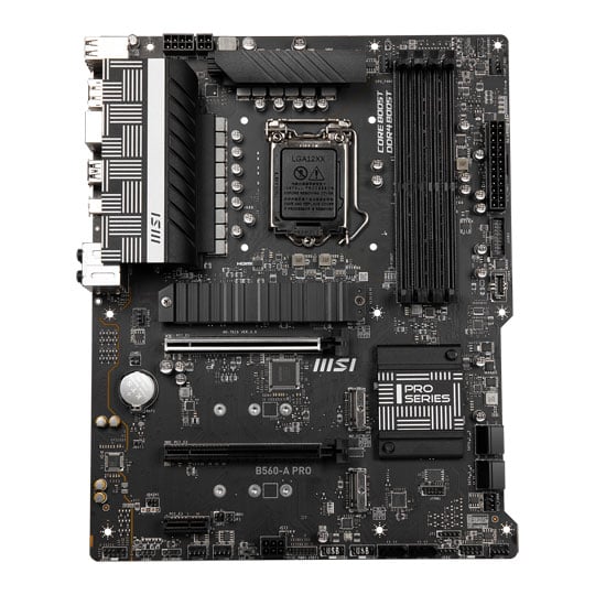 MSI Intel B560-A PRO ATX Motherboard : image 2