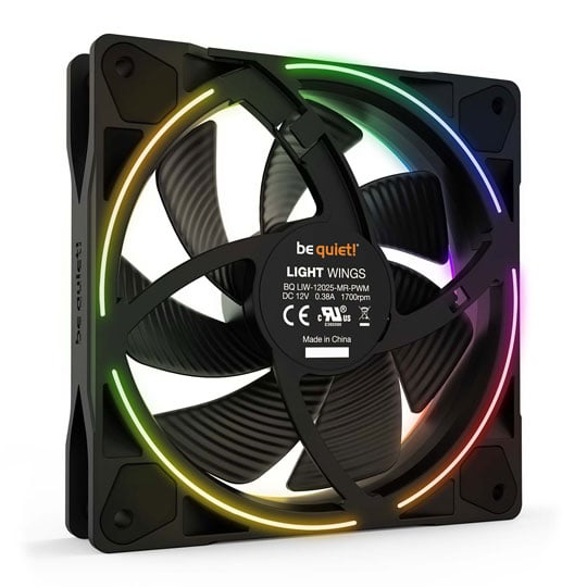 Ventilateur Be Quiet! Silent Wings 2 – 120mm – 3 Broches – Noir